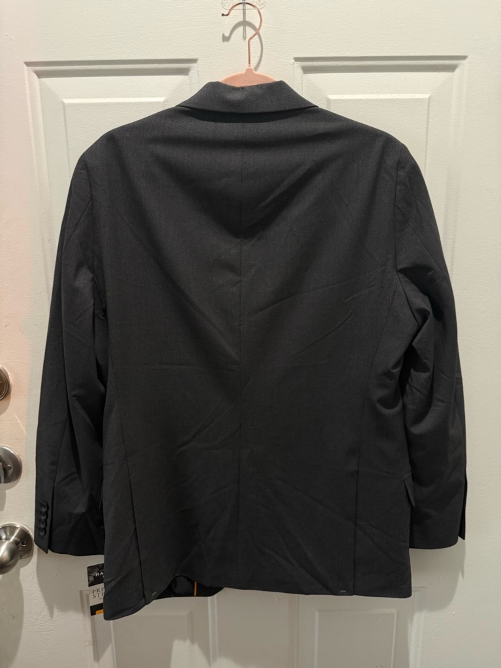 Haggar Men's Black Single-Breasted Sport Coat - Picture 4 of 7
